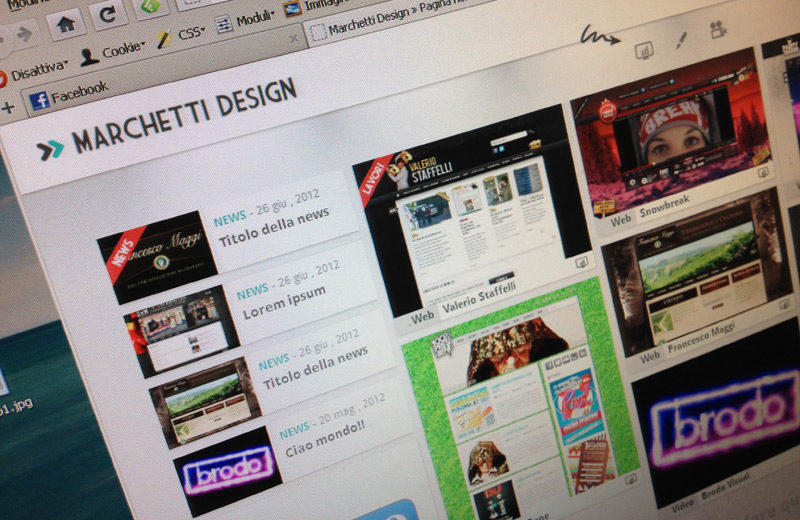 On line il nuovo sito Responsive