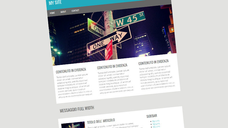 Come creare una pagina Web accattivante usando Html e Css