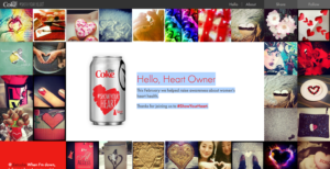 Coca Cola #ShowYourHeart: Analisi della Campagna e del Layout a Griglia Emozionale